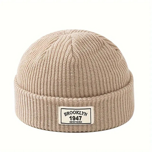 Gorros de Invierno de la Mejor Calidad con Diseño de Etiqueta Personalizada, Gorro de Invierno Tejido, Personalización Disponible - Product Image 6