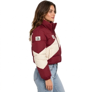 <b>Women</b> Puffer <b>Jacket</b> Quilted <b>Winter</b> Outerwear Lightweight Insulated Fabric <b>Warm</b> Comfortable Fit Casual Fashion Apparel OEM - Product Image 3