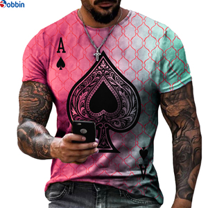 T-shirt à impression par sublimation, t-shirt à manches courtes pour homme et femme, t-shirt décontracté à impression 3D créative, col rond, design graphique - Product Image 5