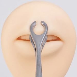 Pinzas de Posicionamiento Quirúrgicas de Acero Inoxidable Ametrina para Piercings Corporales, Herramienta Hemostática, Pinzas para Tatuajes y Pinza Nasal - Product Image 4