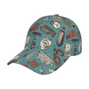 Gorro de Barbero Premium con Bordado de Logotipo Personalizado para Personal de Barbería, Gorra de Barbero al por Mayor para Peluqueros y Salones - Product Image 1