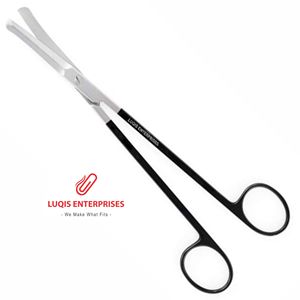 Tijeras Villarreal Rios Facelift Curvas Dentadas SuperCut de Acero Inoxidable, Instrumento Quirúrgico, Herramienta de Corte de Precisión - Product Image 4