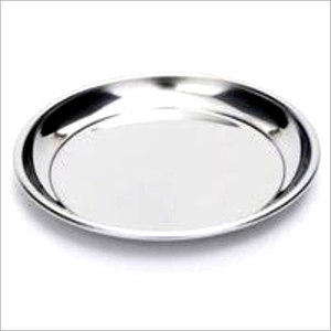 Juego de Platos Redondos de Acero Inoxidable de Grado Alimenticio Premium, Vajilla Reutilizable y Duradera para el Hogar, Restaurantes y Hoteles - Product Image 1