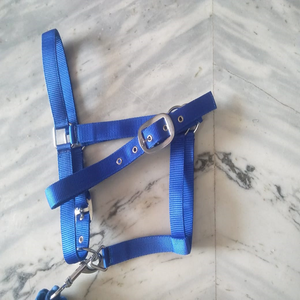 Harnais miniature en nylon pour cheval avec ferrures en laiton pour l'équitation, l'écurie et l'entraînement, fabriqué à Kanpur, Inde - Product Image 6