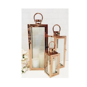 High quality metal <b>candle</b> <b>lantern</b> designed for elegant lighting enhancement during celebrations and gatherings - Product Image 1