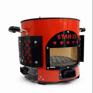 Estufa de Leña de Alta Eficiencia para Interiores, Estufa de Leña con Superficie de Cocción, Estufa de Leña para Cabañas y Vida al Aire Libre - Product Image 1