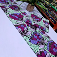 Tissu en coton imprimé africain Premium Freetown, motifs vibrants, pour vêtements féminins, fourniture textile, OEM ODM, export Hitjem