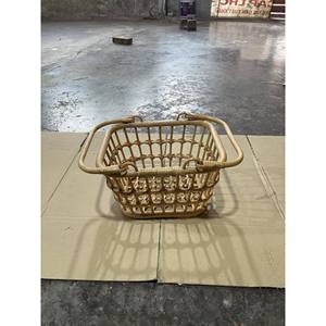 Léger Flexible Burlywood PE Rotin Cane Sangle Rouleau Tissé À La Main Trou Circulaire pour Chaise Meubles Meubles Accessoires - Product Image 6