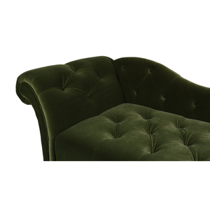 Sillón Reclinable Clásico Oliver, Hecho de Madera de Caoba de Alta Calidad con Tapicería de Tela, para Sala de Estar y Uso en Villas - Product Image 2