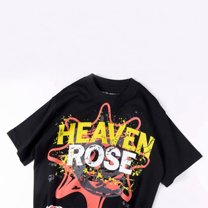 Oversized Heavyweight Cotton Graphic Streetwear T-Shirt 280-400 GSM <b>Drop</b> Shoulder Vintage <b>Acid</b> Wash Custom Printed Blank Tee Men - Product Image 3