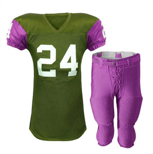 Youth Adult 7 8 <b>Pads</b> American Football <b>Pants</b> With <b>Pads</b> Factory Price Custom High Quality Reflective Polyester American Football - Product Image 6