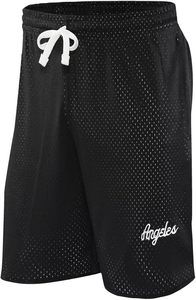 Shorts de basket-ball pour hommes, shorts de sport décontractés, shorts de course en mesh avec logo brodé - Product Image 3