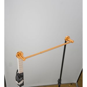 Portasciugamani Espandibile Regolabile 16-27 Pollici in Alluminio Spazzolato Oro per Bagno o Cucina - Product Image 1