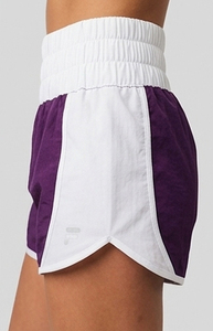 Shorts coupe-vent pour femmes/Shorts pour femmes de haute qualité personnalisés en nylon imperméable avec ceinture taille haute coupe basse - Product Image 4