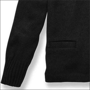 Unisex Standard Long Sleeve Button Knit V-neck Lace <b>Cardigan</b> <b>Sweater</b> Customized Winter Wool/Nylon Breathable Anti-Wrinkle - Product Image 4