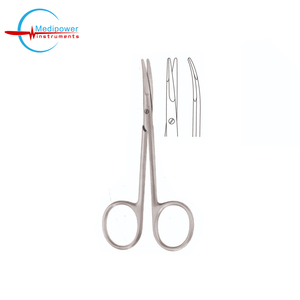 Tijeras de Disección para Blefaroplastia Supercut Kaye OEM, Tijeras de Disección Quirúrgicas Reutilizables para Oftalmología y Cirugía Estética - Product Image 3