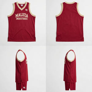 Uniforme de Baloncesto Sublimado Premium, Diseño de Logotipo de Equipo Personalizado, Conjunto de Camiseta y Pantalones Cortos, Competición Profesional de Baloncesto - Product Image 6