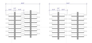Elegante botellero de madera para montar en la pared, ideal para salsas, aceites y vino, organizador de encimera que ahorra espacio, procedente de la India. - Product Image 4