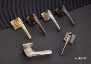 High Security Zinc Alloy Mortise Lockset Rugged Architectural Entry Lever Modern Interior Office House Renovation Fitting - Product Image 2
