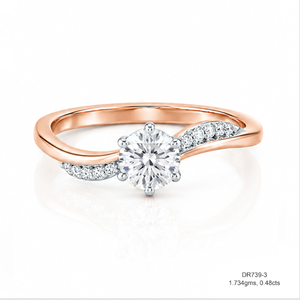 Lab Grown Diamond <b>ring</b> Emerald Cut Studded Engagement <b>Ring</b> IGI Certified <b>Gold</b> Plated Luxury Statement Piece for <b>Cocktail</b> Parties - Product Image 4