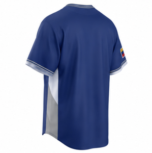 Ensembles de maillots personnalisés pour équipes de baseball – Coupe du Monde de Baseball 2026 – Respirants, 100 % polyester, unisexe, manches courtes, col rond, maille – Pour adultes - Product Image 5