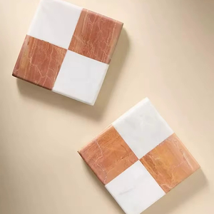Posavasos Personalizados de Madera Natural, Redondos, Cuadrados y Hexagonales, para Copas de Vino, Cerveza, Café y Té - Product Image 1