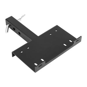 Verricello da montaggio su gancio traino, capacità di carico 15000 libbre, ricevitore da 50,8 mm, 2 fori di montaggio, finitura verniciata a polvere - Product Image 4