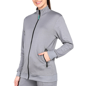 Chaquetas Médicas de Tela Elástica Antiarrugas para Mujer, Conjuntos de Uniformes para Enfermeras, Doctoras, Dentistas y Hospitales - Product Image 3