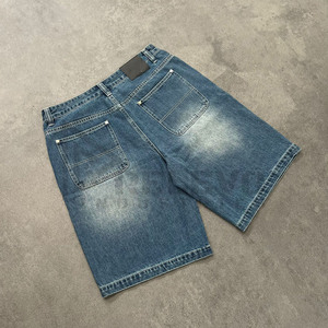 Pantalones Cortos Casuales de Mezclilla para Hombre, Corte Regular, para Verano, Cómodos, Duraderos, Estilo Diario, para Pedidos al por Mayor - Product Image 2