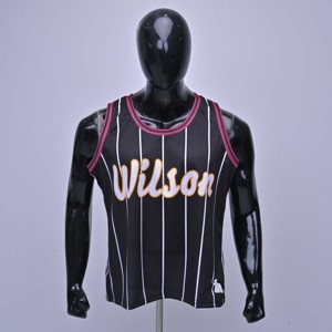 Camiseta sin mangas de baloncesto para hombre, modelo MRI Made 24, la más vendida, estampada por sublimación, de malla, sin mangas, transpirable y que absorbe la humedad - Product Image 3
