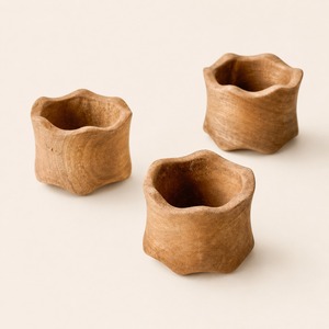 Handcrafted Wooden Napkin Rings Set Solid Wood Serviette Holders <b>for</b> Farmhouse Dining Wedding <b>Table</b> Decor and Home Gifts - Product Image 2
