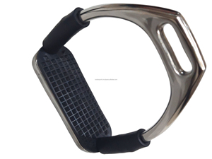 Ensemble de deux étriers pliants durables Costa Sports pour l'équitation, saut d'obstacles, sécurité équine - Product Image 6