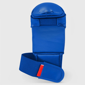 Factory-Made Custom Labels Sports Gear Protection Genuine Leather <b>Karate</b> <b>Gloves</b> OEM Services Fighting Sportswear <b>Glove</b> & Mitts - Product Image 3