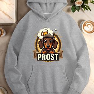 Dachshund con cerveza sudaderas casuales de mujer - Product Image 2