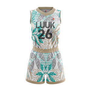 Fabricant d'uniformes de basket-ball pour femmes, ensemble personnalisé de maillot et short d'équipe, vêtements de sport respirants et à séchage rapide, fournisseur sur mesure - Product Image 3