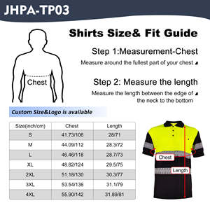 Camiseta de Trabajo Transpirable de Punto Estampado con Bolsillos, 100% Algodón, Manga Corta, Reflectante - Product Image 6