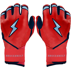 OEM Custom Baseball Batting Gloves Premium Cabretta Leather Anti-Slip Grip Lightweight Adult Youth Sports Gloves - Product Image 1