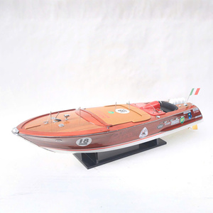 SUPER RIVA ZOOM - Modèle de bateau rapide italien en bois fait main, style nautique, technique de peinture GIA NHIEN CO. LTD SB5912P - Product Image 1