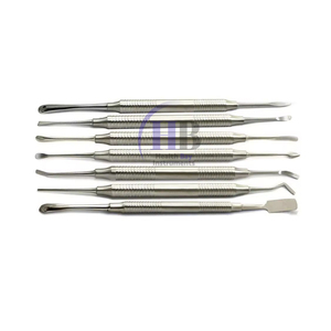 Kit de chirurgie péri-dentaire microscopique, instruments chirurgicaux dentaires, chirurgie orale professionnelle, acier inoxydable de haute qualité, manuel, CE - Product Image 3