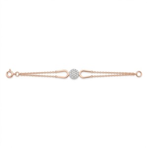 Unisex White Gold Diamond IGI Certified Wedding <b>Bracelet</b> Round Brilliant Cut Natural Classic Style Everyday Wear - Product Image 1