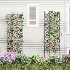 Set di 3 Reti da Giardino per Supporto Piante, Struttura per Aiuole Rialzate - Product Image 4