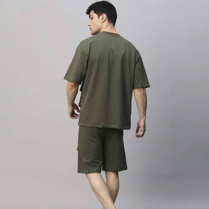 Women 100% Cotton <b>Twin</b> <b>Set</b> Short Sleeve O Neck T Shirts Shorts 2 Piece Clothing Women's <b>Sets</b> Regular Fit Summer Casual <b>Sets</b> - Product Image 6