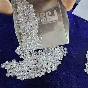 Diamantes Brillantes Pulidos Cultivados en Laboratorio 3.80mm 3.89mm DEF VVS VS Corte Excelente 0.225ct Melee Venta al por Mayor 1 Quilate R&K GEMS para - Product Image 4