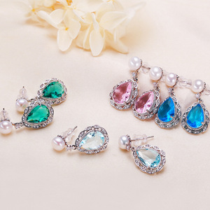 Bijoux Zhuji, vente en gros haut de gamme, boucles d'oreilles en forme de goutte d'eau Liujing S925, perles d'eau douce véritables, boucles d'oreilles pendantes, bijoux de niche à la mode - Product Image 2
