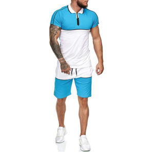 Ensemble deux pièces décontracté pour homme : T-shirt et short d'été – Vente en gros - Product Image 3