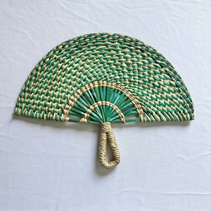 Kingcraftviet Wholesale Seagrass <b>Hand</b> <b>Fan</b> Bulk Natural Fiber <b>Hand</b> <b>Fan</b> for Wedding Party Gift Souvenir Promotion - Product Image 2