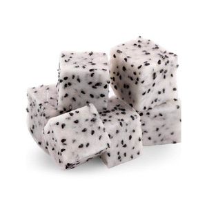 Cubos de Fruta del Dragón Congelados IQF, Pulpa Roja y Blanca, Paquete de Cartón a Granel, Alta Calidad - Sra. Tarina - Product Image 1