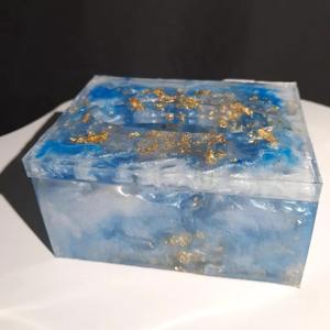 Suministro Directo de Fábrica de Caja de Pañuelos de Resina Minimalista para Hogar Moderno, Cocina, Dormitorio y Sala de Estar a Precio Descontado - Product Image 4