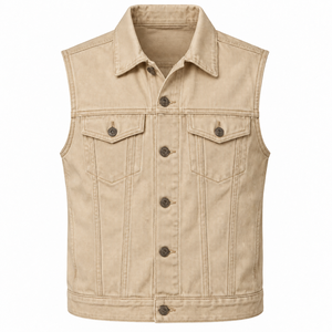 Chaleco vaquero de invierno para hombre de talla grande, fabricado en fábrica, con diseño único, transpirable, informal, precio mayorista, barato. - Product Image 3