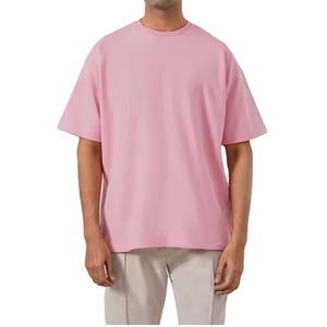 T-shirt à manches courtes pour homme, style basique, couleur unie, col rond, t-shirt de base à manches mi-longues - Product Image 2